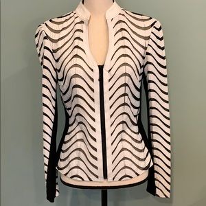 Black and White Detail Blazer